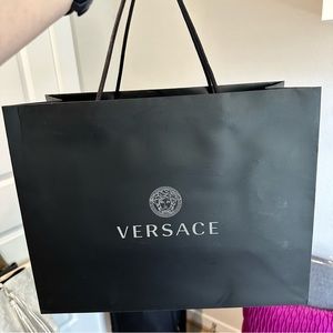 Authentic New Versace Shopping Bag
